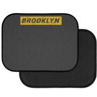 Brooklyn Gold Rear Car Mat | Artistshot