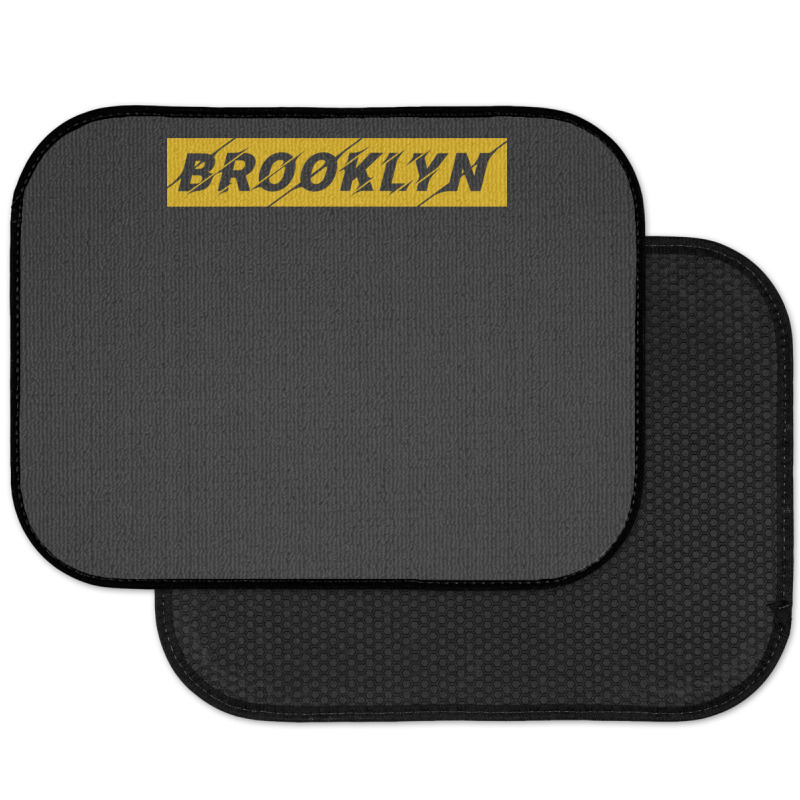 Brooklyn Gold Rear Car Mat | Artistshot