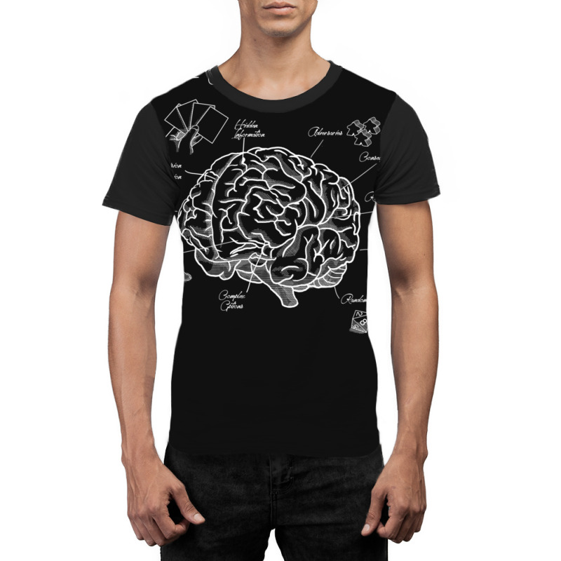 Analysis Paralysis - White Print Graphic T-shirt by ArthurJungbauer | Artistshot