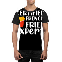 Fast Food Lover Certified French Fries Expert Funny Potato Graphic T-shirt | Artistshot