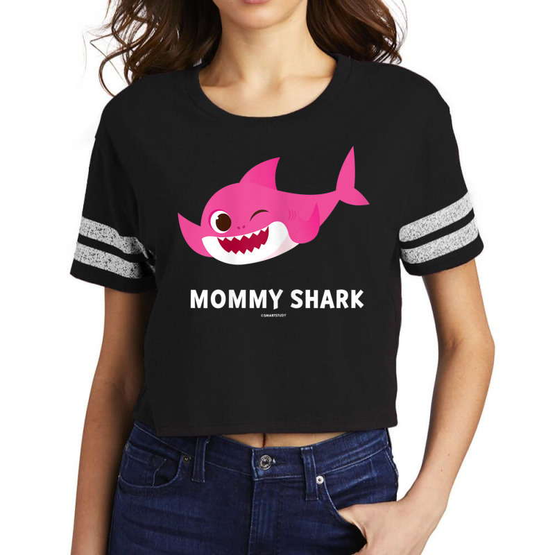 Womens Pinkfong Mommy Shark Scorecard Crop Tee by HoraceMcgloin | Artistshot