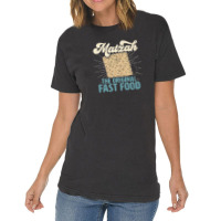 Matzah The Original Fast Food Matzo Ball Vintage T-shirt | Artistshot