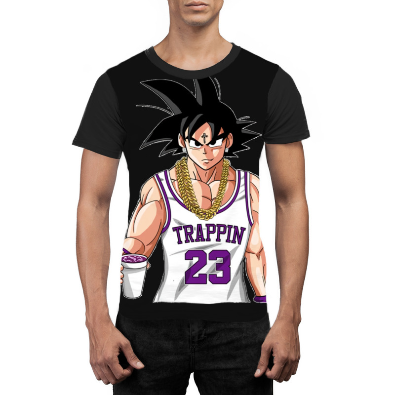 Trap Goku Graphic T-shirt | Artistshot