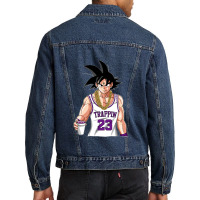 Trap Goku Men Denim Jacket | Artistshot