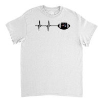 Heartbeat New England Fans Patriot Football Classic T-shirt | Artistshot