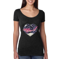 Mince, The Leopard Shark   Kawaii Shark Women's Triblend Scoop T-shirt | Artistshot