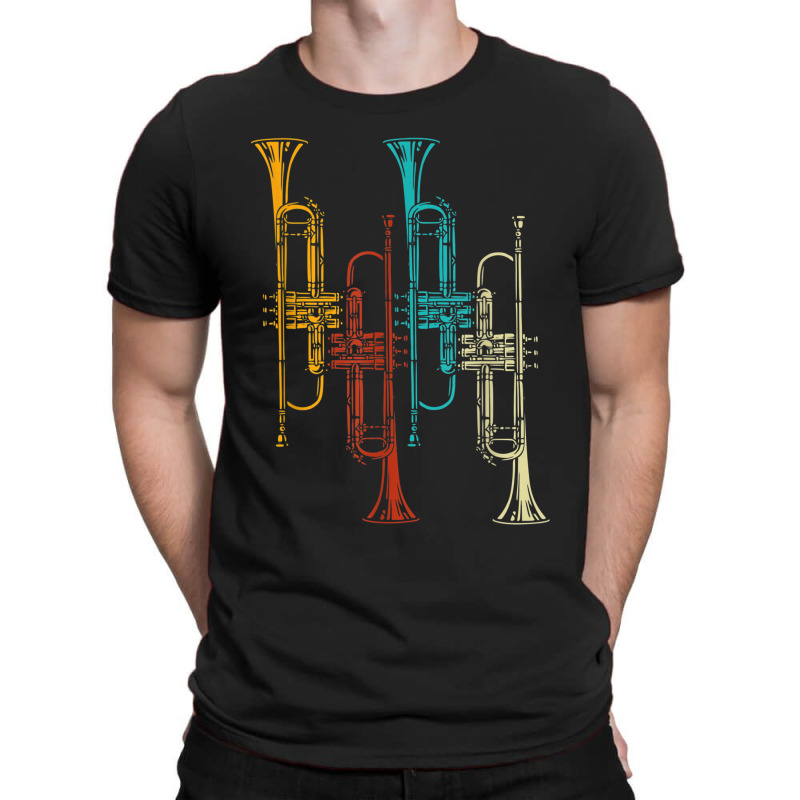 Retro Jazz Music Trumpeter Gifts Trumpet T-shirt | Artistshot