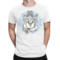 Hindu Elephant God Ganesha Oriental India Henna Tee T-shirt | Artistshot