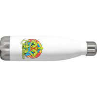 Justice League Martian Manhunter Circle Stainless Steel Water Bottle | Artistshot