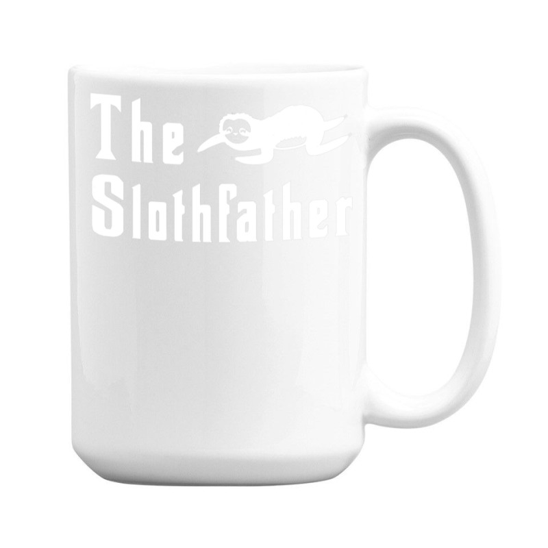 The Slothfather Sloth Father Dad Humor Fathers Day 15 Oz Coffee Mug | Artistshot