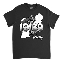 Philadelphia Silhouette With Zip Code 19139 And Liberty Bell Tank Top Classic T-shirt | Artistshot