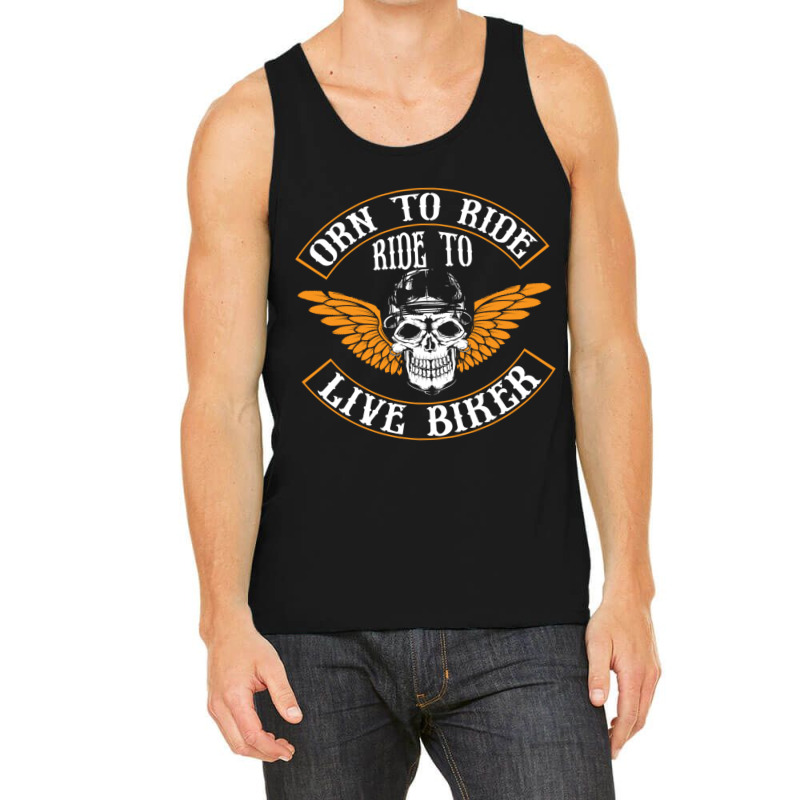 Born To Ride Tank Top | Artistshot