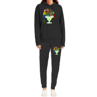 Parrots Drinking Margarita Hawaiian Vacation Birds Hoodie & Jogger Set | Artistshot