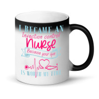 Infection Control Nurse Merch Cute Gifts Icu Nurses Magic Mug | Artistshot