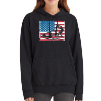 Jet Ski Water Sports Funny Slogan Gift Usa Flag Pullover Hoodie Vintage Hoodie | Artistshot