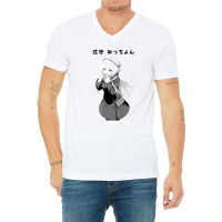 Kawaii Dake Ja Nai Shikimori San - Shikimori V-neck Tee | Artistshot