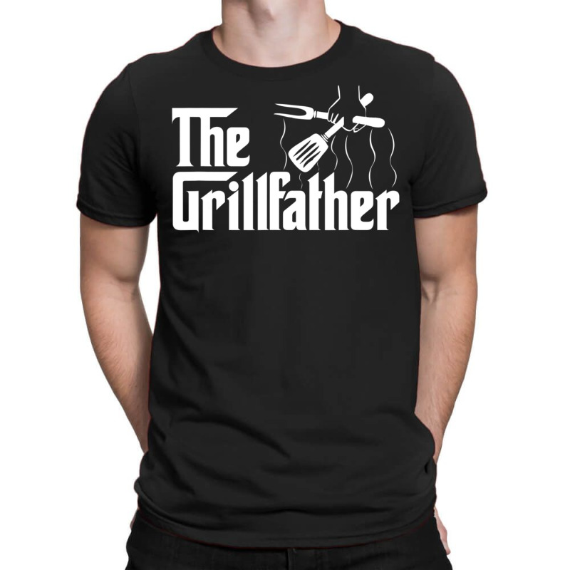 The Grillfather Bbq Grill & Smoker Barbecue Chef T-shirt | Artistshot