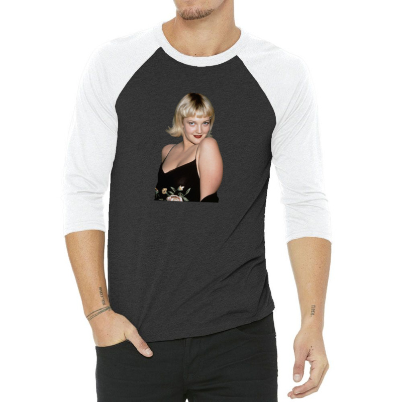 Cute Drew W Bangs And Lbd 3/4 Sleeve Shirt | Artistshot