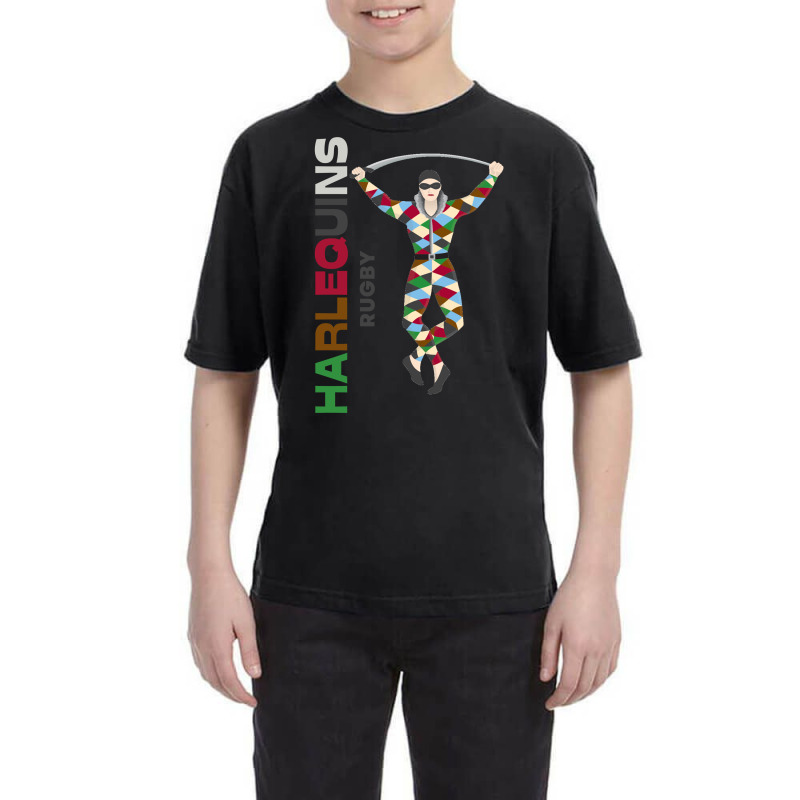 Harlequins Rugby Youth Tee by JohnDavidMay | Artistshot