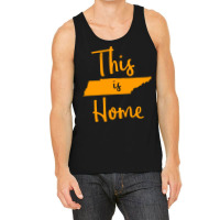 Tennessee State Graphic Gift Orange Tennessee This Is Home Sweatshirt Tank Top | Artistshot