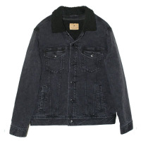 Grandpapa The Man The Myth The Legend Unisex Sherpa-lined Denim Jacket | Artistshot