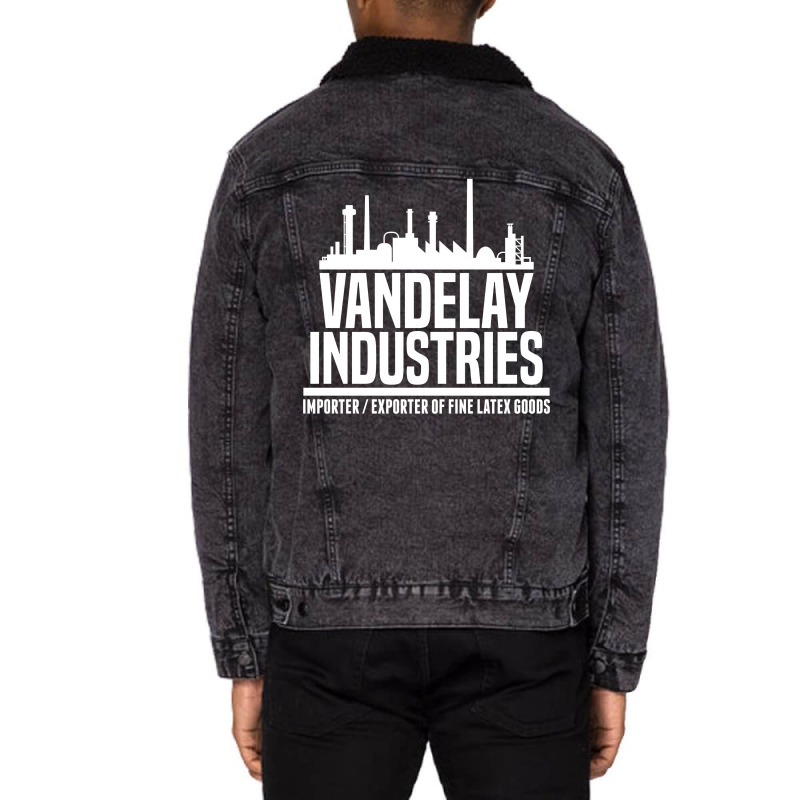 Vandelay Industries Unisex Sherpa-lined Denim Jacket | Artistshot