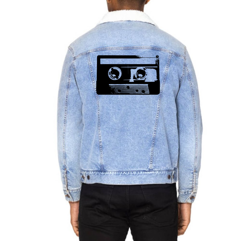 Cassette Tape Unisex Sherpa-lined Denim Jacket | Artistshot