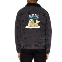 Seal Of Approval Unisex Sherpa-lined Denim Jacket | Artistshot