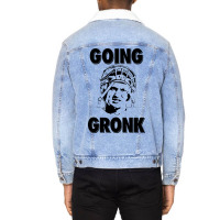 Going Gronk Unisex Sherpa-lined Denim Jacket | Artistshot