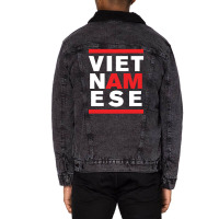 I Am Vietnamese Unisex Sherpa-lined Denim Jacket | Artistshot