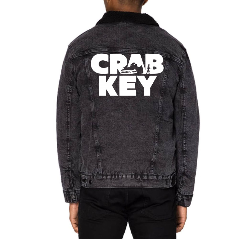 Crab Key Unisex Sherpa-lined Denim Jacket | Artistshot