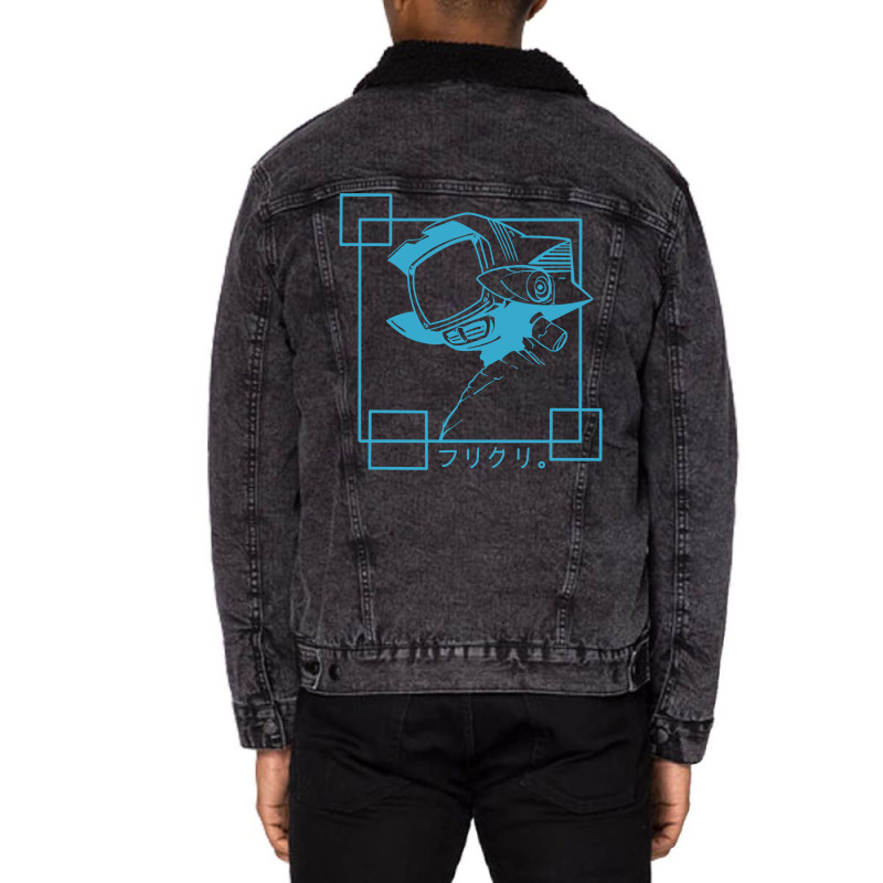 Canti Robot Unisex Sherpa-Lined Denim Jacket by celvin | Artistshot