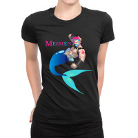 Merman Gay Cruise T-shirts Beaches Boats And Bros Ladies Fitted T-shirt | Artistshot