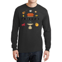 Friends Chibi Doodles Long Sleeve Shirts | Artistshot