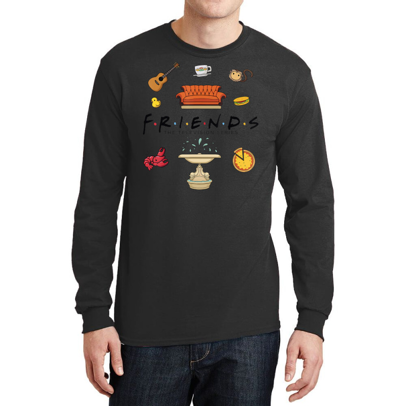 Friends Chibi Doodles Long Sleeve Shirts by mckeebeckett3l9yxd | Artistshot