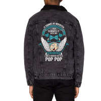 I Own It Forever The Title Pop Pop Unisex Sherpa-lined Denim Jacket | Artistshot