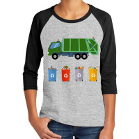 Recycling Trash Truck Garbage Truck Youth 3/4 Sleeve | Artistshot