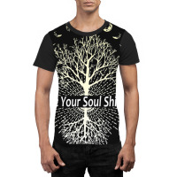 Phases Of The Moon Let Your Soul Shine Tree Graphic T-shirt | Artistshot