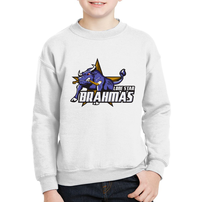 Lone Star Brahmas Youth Sweatshirt by PaijoNgiseng | Artistshot