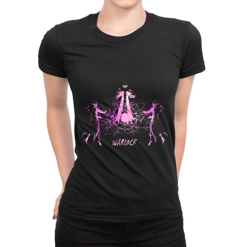 Warlock Guardian Class Ladies Fitted T-Shirt by behindcedar22 | Artistshot