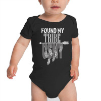 Indigenous Feather Native America Found My Tribe Usnt Baby Bodysuit | Artistshot