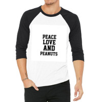 Peace Love And Peanuts  Chiffon Top 3/4 Sleeve Shirt | Artistshot