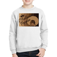 Melanin Poppin Sweatshirt Youth Sweatshirt | Artistshot