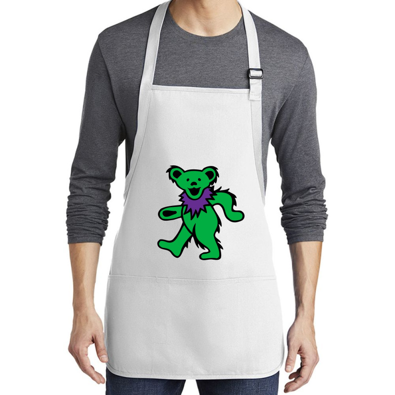 Greeny Grateful Medium-length Apron | Artistshot