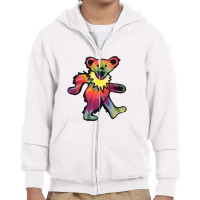 Tiedie Grateful Youth Zipper Hoodie | Artistshot