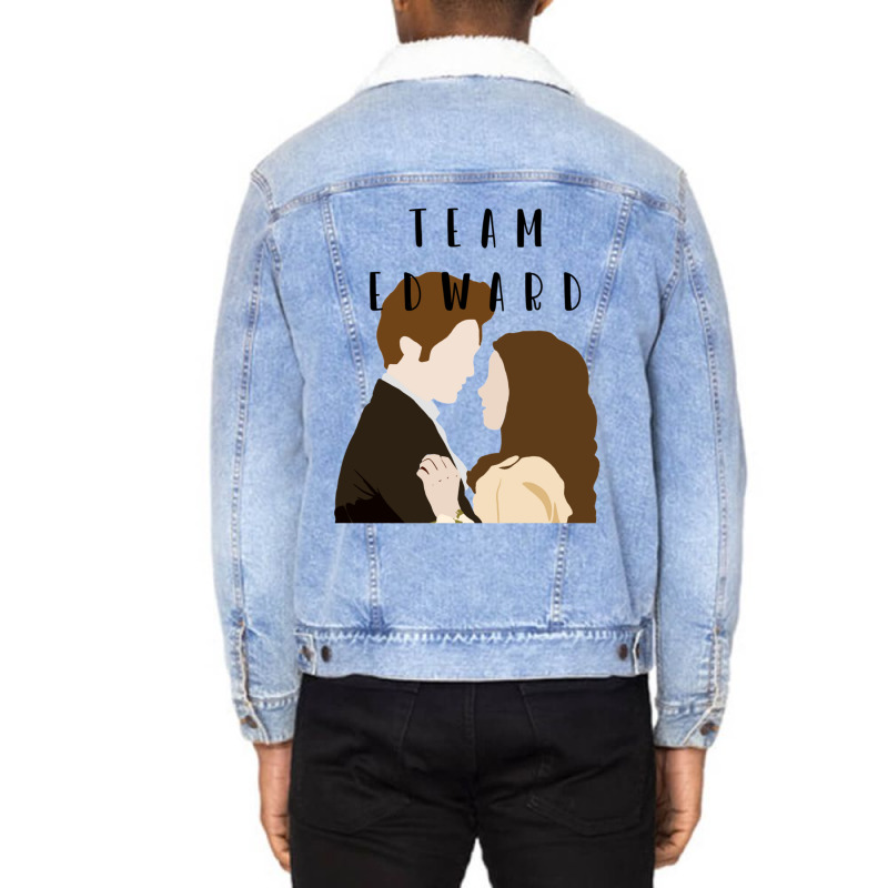 Edward Unisex Sherpa-lined Denim Jacket | Artistshot