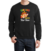 Funny Cinco De Mayo Taco Tuesday Mexican Eating Taco For Two Crewneck Sweatshirt | Artistshot