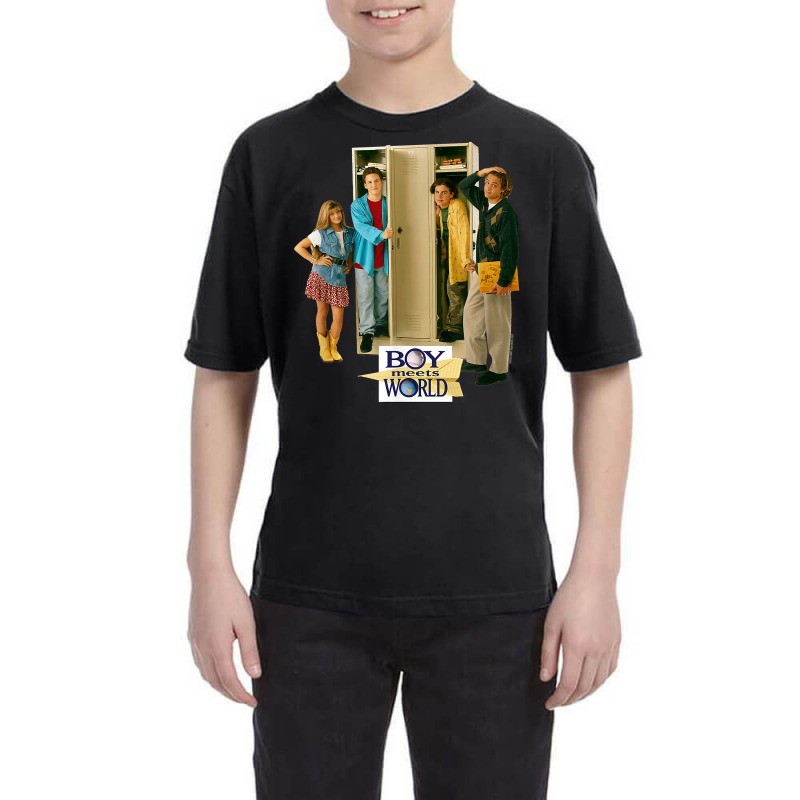 Boy Meets World Cast At Lockers T Shirt Youth Tee by diles | Artistshot