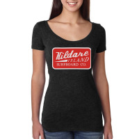 Kildare Island Surf Classic Women's Triblend Scoop T-shirt | Artistshot