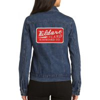 Kildare Island Surf Classic Ladies Denim Jacket | Artistshot